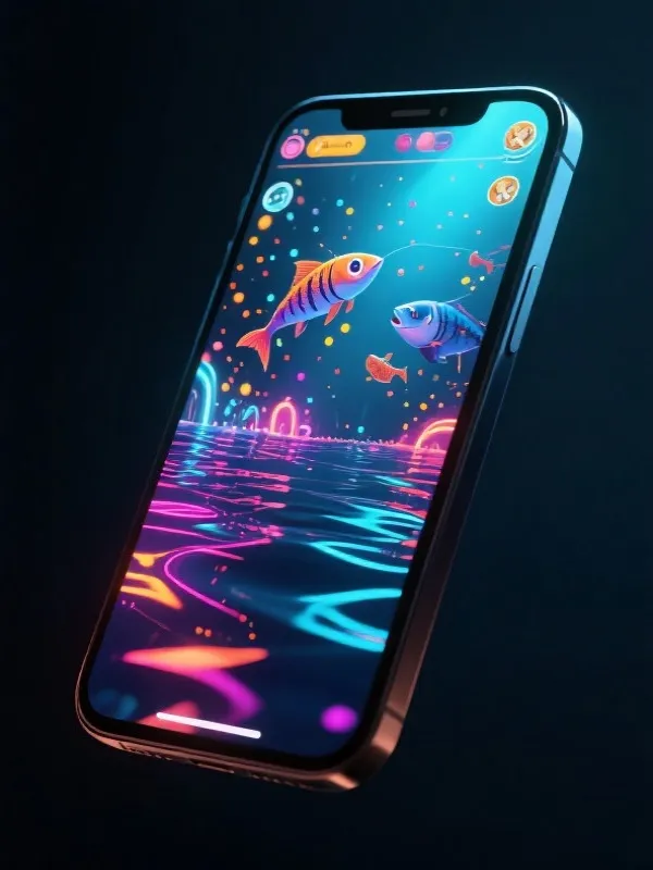 捕鱼之星 App 界面展示